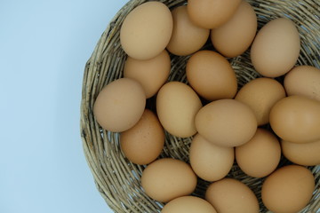 eggs in a basket