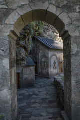 Fototapeta na wymiar Very old church in Georgia Caucasus