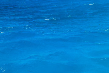 Blue water texture
