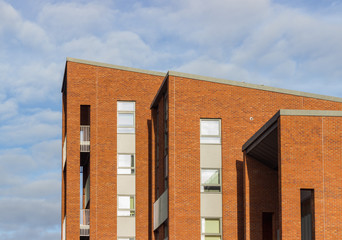 Glasgow street photography: buildings in the evening