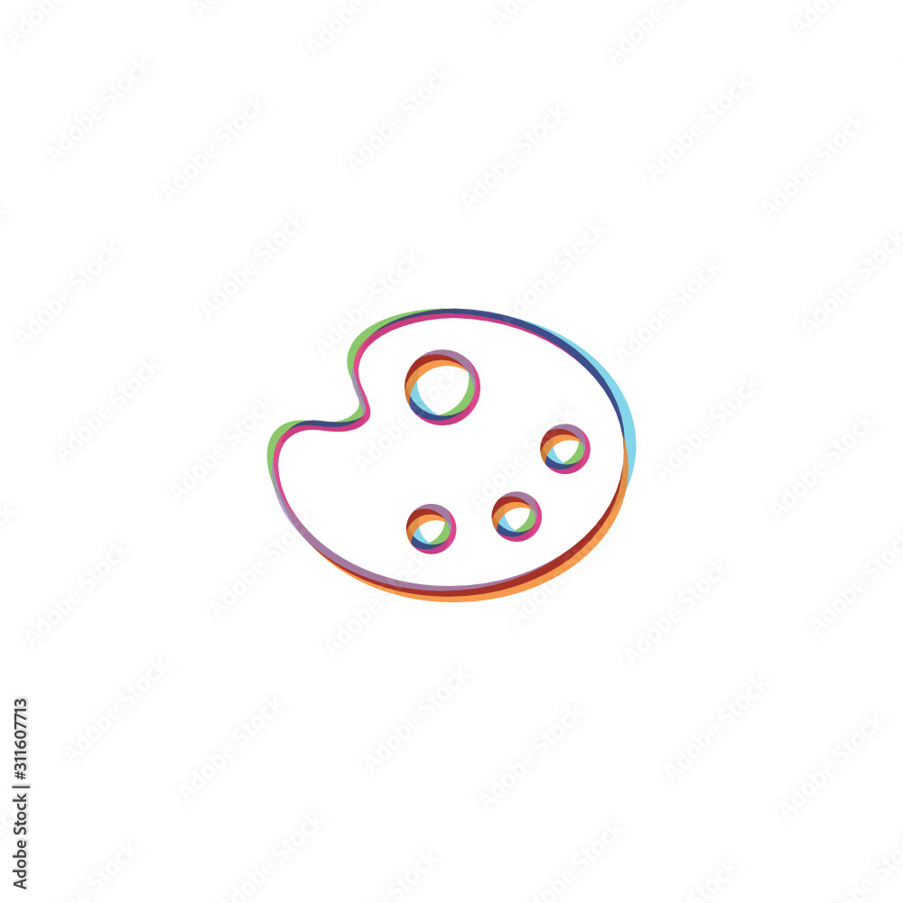 Canvas Prints Paint -  App Icon