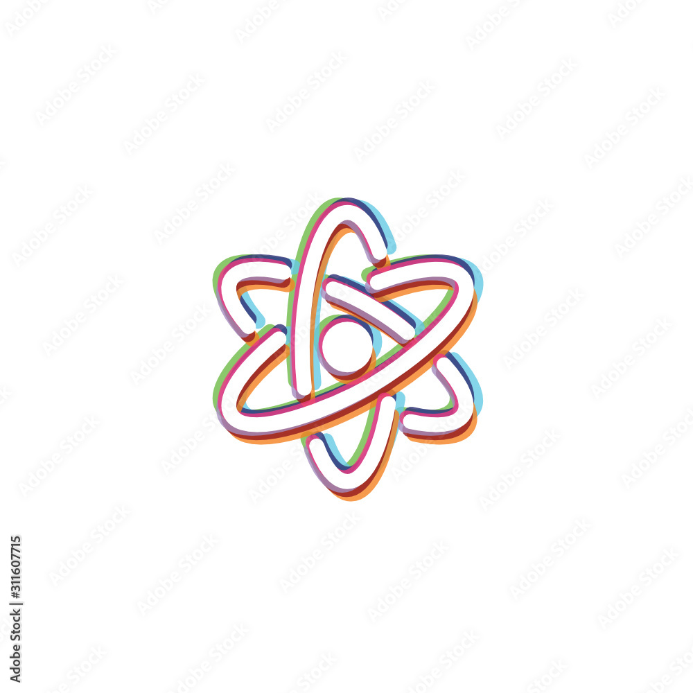 Canvas Prints atom - app icon