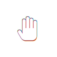 Obraz premium Stop - App Icon