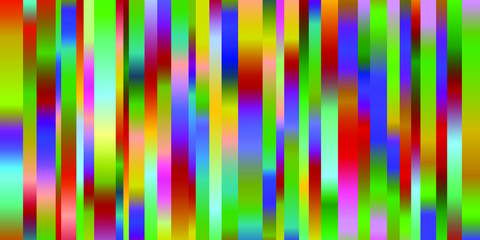  Screensaver for the desktop in the form of colored vertical stripes.