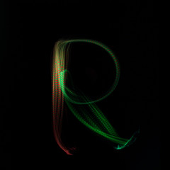 Lightpainting Characters