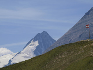 Fototapeta premium Grossglockner Hochalpenstrasse, Fuschertörl, Österreich