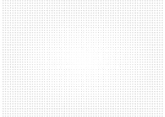 Abstract halftone dotted background. Futuristic grunge pattern, star, shadow.  Gray modern optical pop art texture for posters, sites, business cards, cover, labels mock-up, vintage stickers