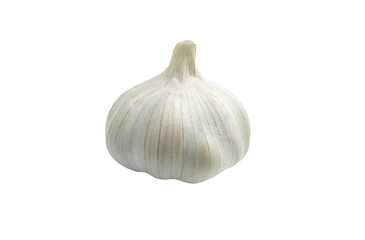 spiced garlic isolate on a white background