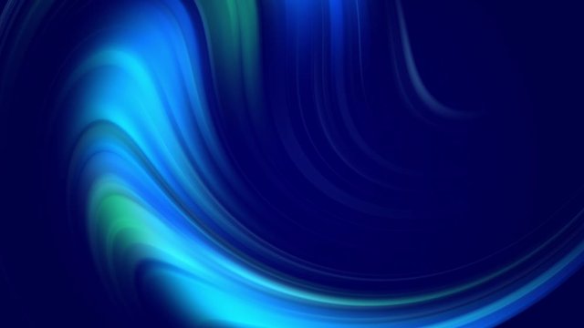 creative background with liquid abstract gradient of bright blue colors mix slowly with copy space. 4k smooth seamless looped animation. Cool shades. Twisted curved lines. 8