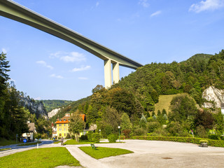 Autobahnbrücke S6 am Semmering