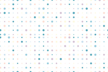 Seamless pattern, polka dot wallpaper.