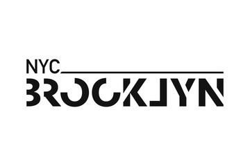  Vector illustration t-shirt New York, Brooklyn, slogan for print