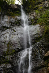 Fototapeta na wymiar Makhuntseti Waterfall located in Adjara near Batumi city in Georgia