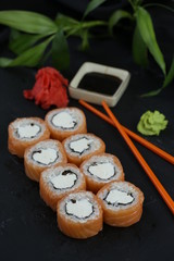 roll   Japanese food tasty healthy food 