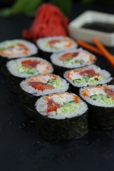 roll   Japanese food tasty healthy food 