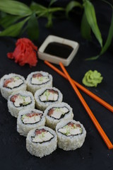 roll   Japanese food tasty healthy food 
