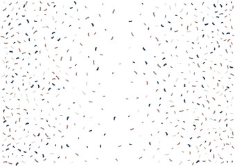 Festive color ribbon confetti background. Abstract frame confetti texture for holiday, postcard, poster, website, carnivals, birthday and children's parties. Cover confetti mock-up. Wedding card