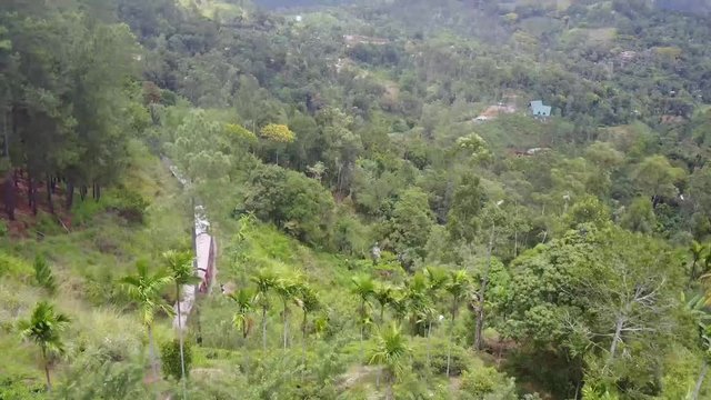 Aereal view of Sri Lanka, the old Ceylan