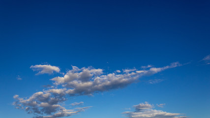 blue sky with clouds