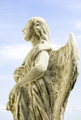 Eisenstadt, Haydn Bergkirche, Engelstatue, &Ouml;sterreich, Burgenla