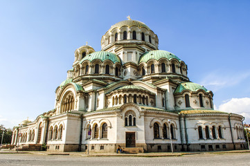 Fototapeta na wymiar Sofia, Alexander Nevski Kathedrale, Bulgarien