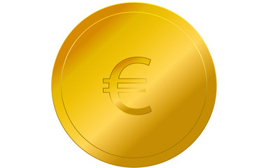 gold euro coin money Goldmünze