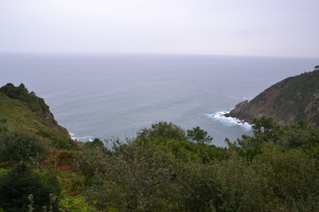 Bay of Biscay, a small bay west of Monte Igeldo in San Sebastian