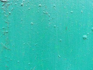 Green grunge wall. Contemporary closeup for lifestyle design. Wallpaper pattern. Old dirty wall texture. Design template.