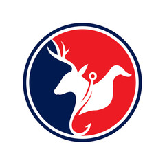 Hunting and Fishing Logo