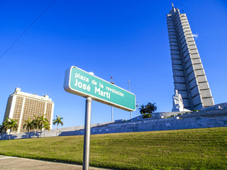 Havanna, Revolutionsplatz, Jose Marti, Kuba