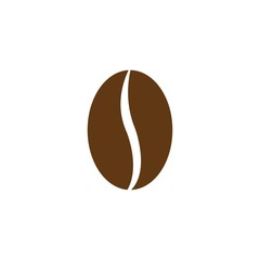 coffee beans template vector icon illustration