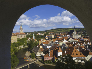 Cesky Krumlov, Krumau, Tschechische Republik, Südböhmen