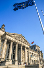 Obraz premium Reichstag, Deutschland, Berlin