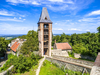 Burg Frankenstein, Bergstrasse, Deutschland, Hessen, Darmstadt