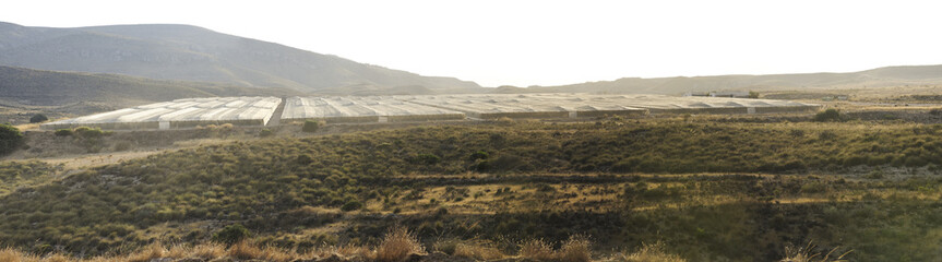 Spanien, Andalusien, Almeria, Mar del Plastico, Anbaufächen in