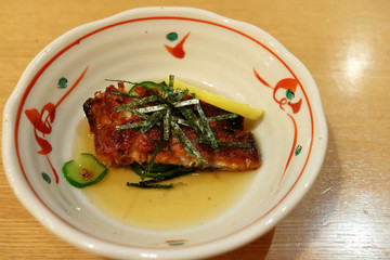 Grilled Eel Side Dish