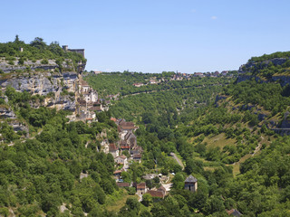 Fototapeta na wymiar Rocamadour, Frankreich, Midi-Pyrenees