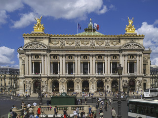 Fototapeta na wymiar Paris, Academie Nationale De Musique, Oper, Frankreich