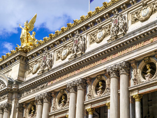 Obraz premium Paris, Academie Nationale De Musique, Oper, Frankreich