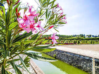 Chateau et Jardins de Villandry, Indre-et-Loire, historische Gar