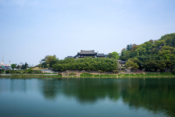 Obraz premium Yeongnamnu is a Korean traditional building built in the Goryeo period.