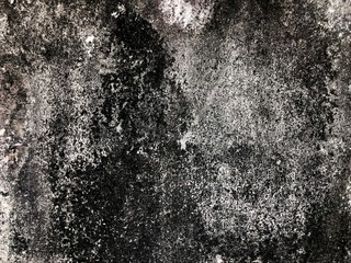 Old black concrete wall texture background