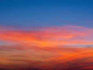 Twilight sky background with Colorful sky in twilight background