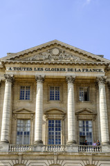Fototapeta na wymiar Paris, Schloss Versailles, A Toutes Les Gloires De La France, Fr