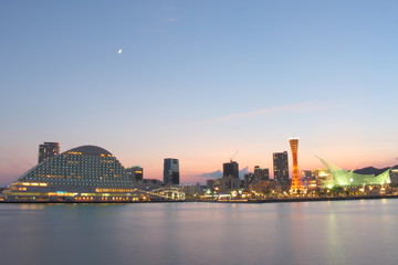 神戸メリケンパーク　全景 Kobe Meriden Park Panorama