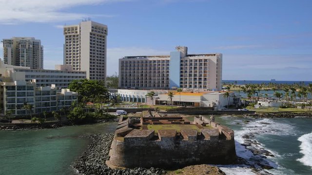 Revealing Fuerte San Geronimo in San Puerto Rico