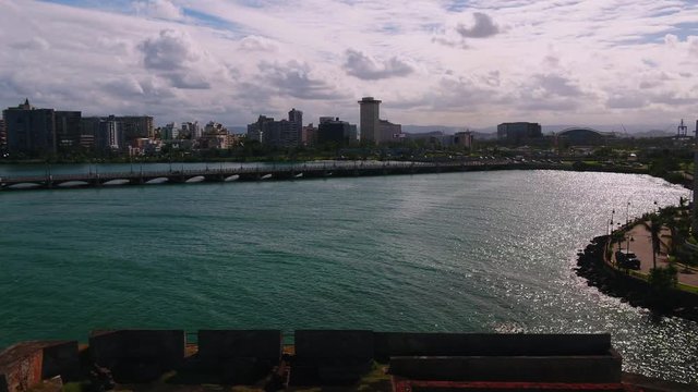 Between San Juan and Condado Fuerte San Geronimo sits along the Puerto Rico coast.