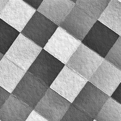 black and white Geometric pattern background.  Picture for creative wallpaper or design art work.