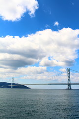 明石海峡大橋　Big bridge
