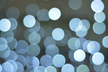 abstract bokeh lights background at night